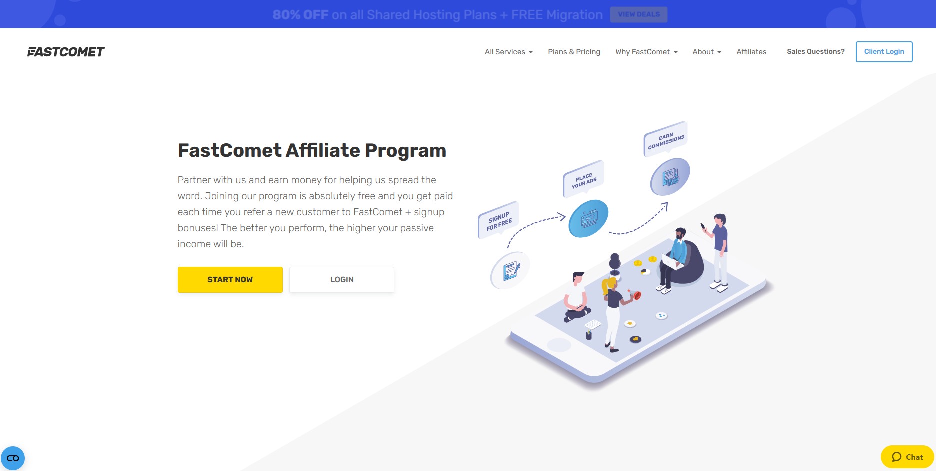 Programa de Afiliados FastComet