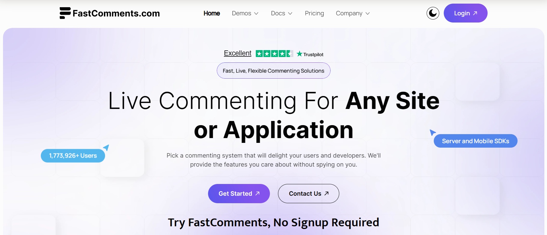 Programa de Afiliados FastComments