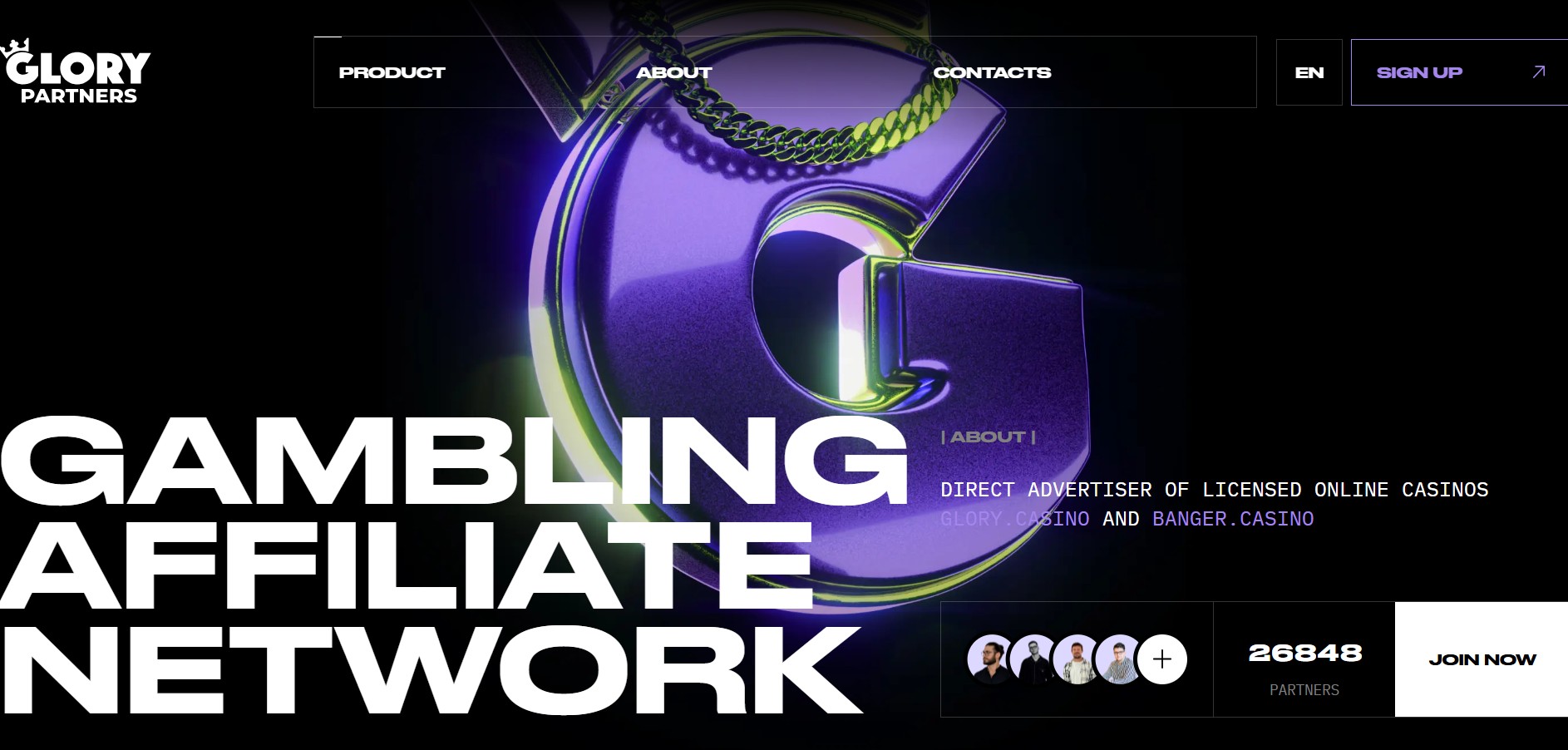 Programa de Afiliados Glory Partners