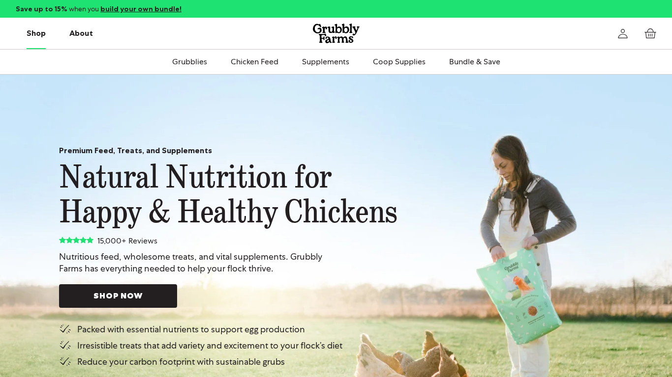 Programa de Afiliados Grubbly Farms