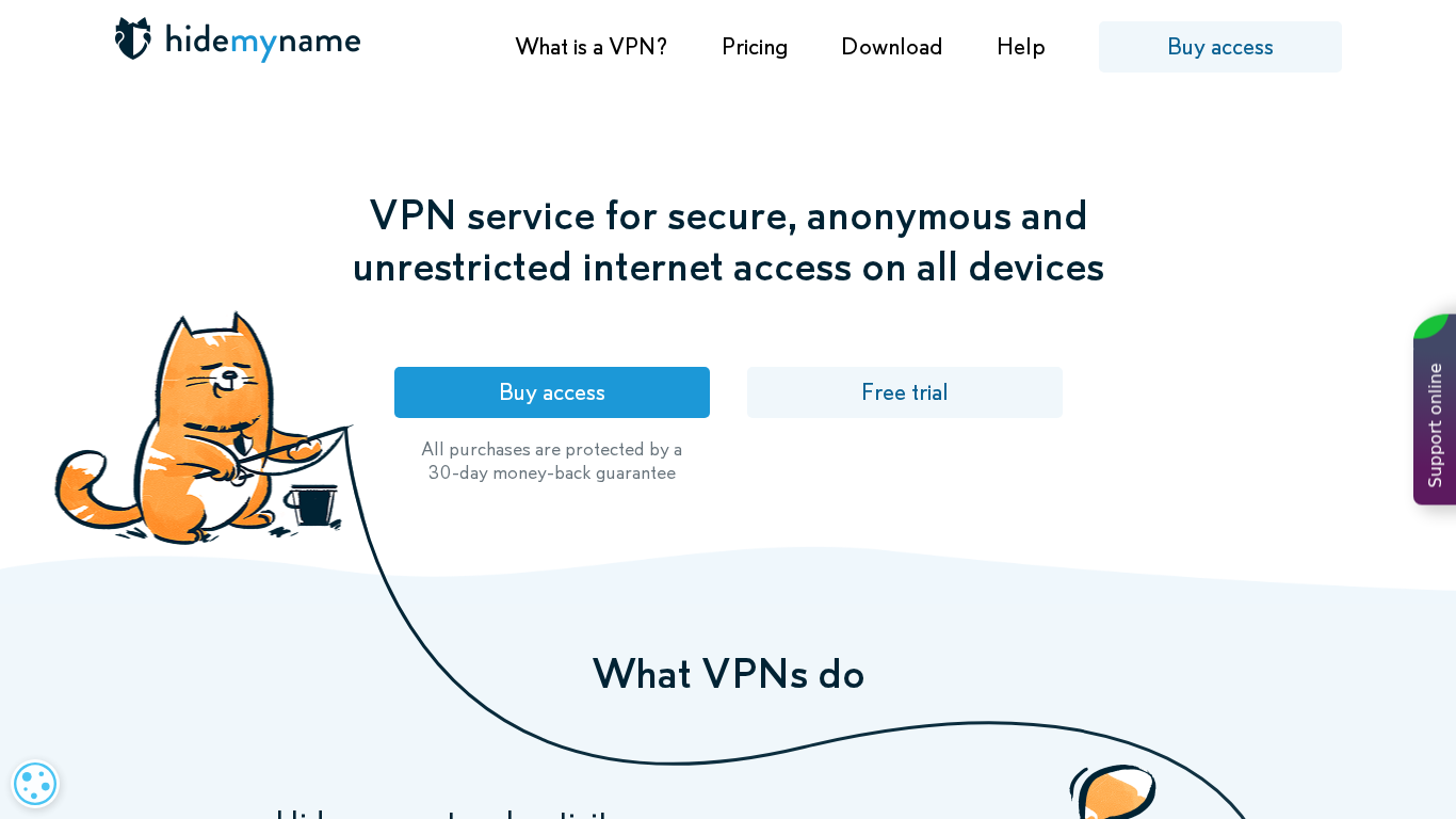 Programa de Afiliados HideMy.Name