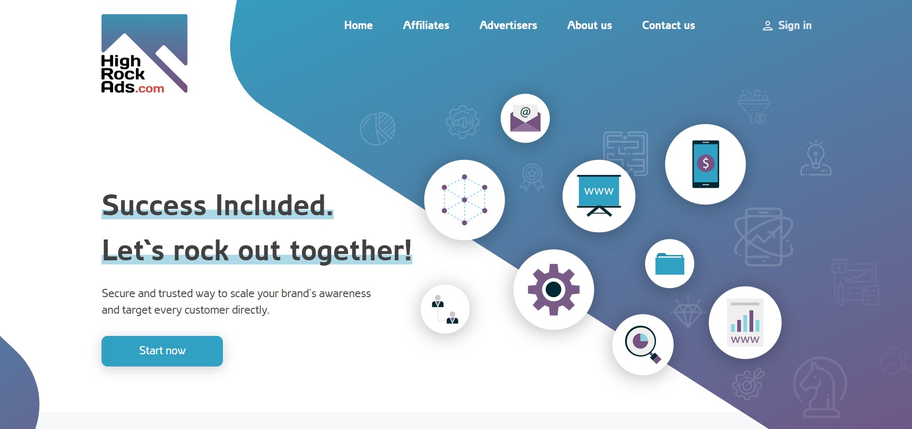 Programa de Afiliados High Rock Ads