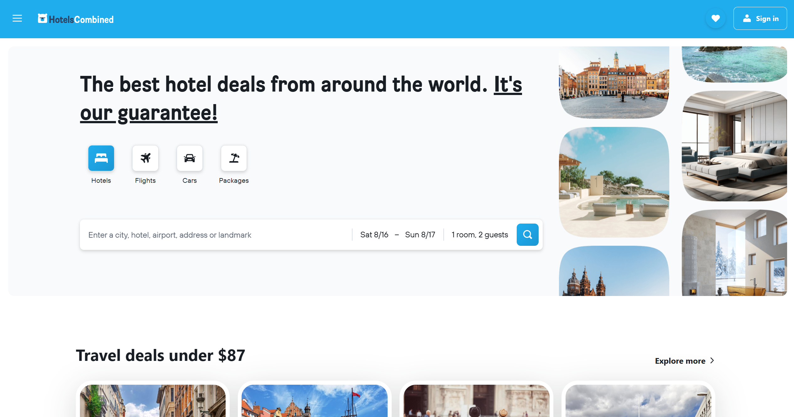 Programa de Afiliados HotelsCombined