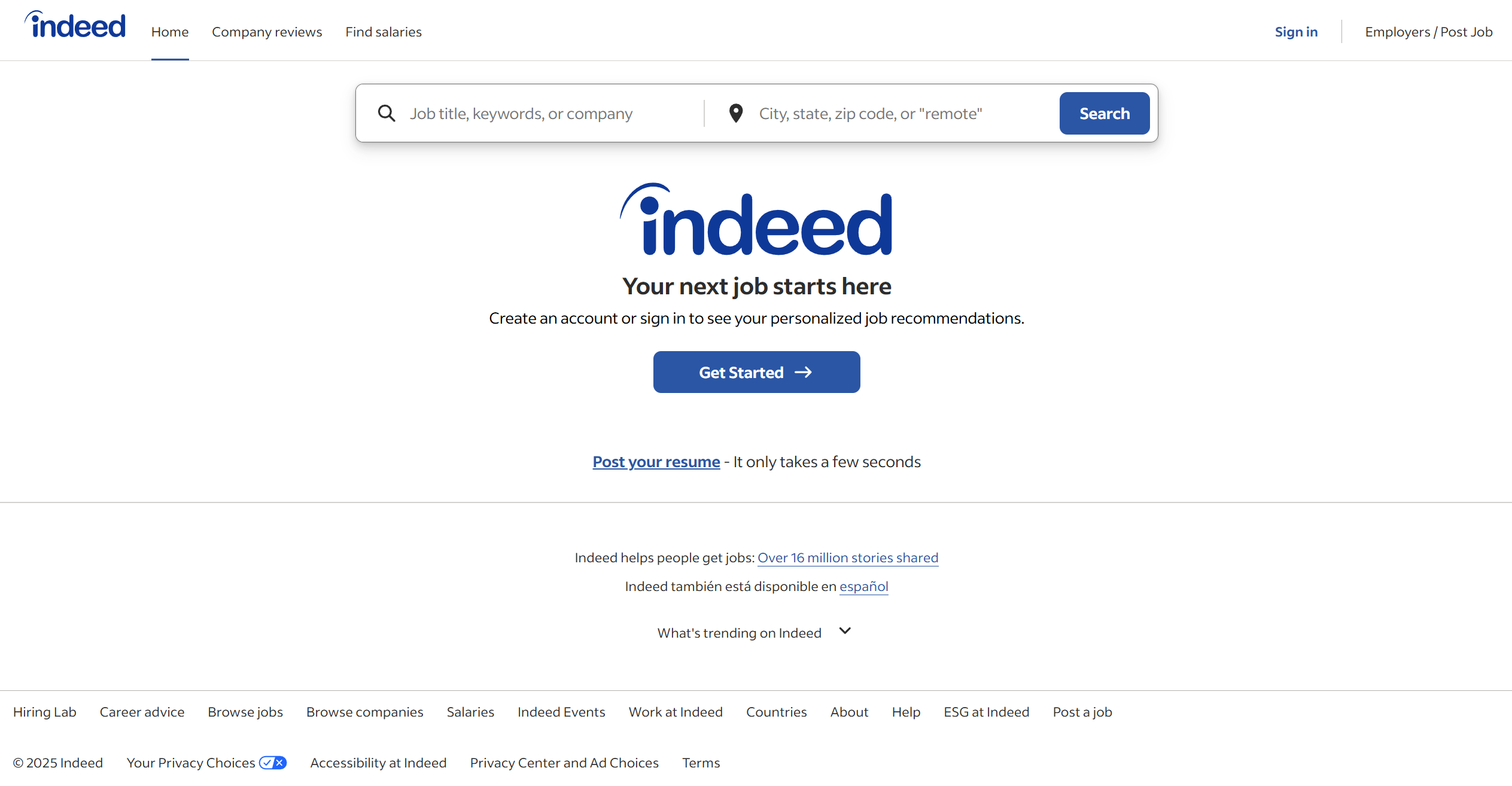 Programa de Afiliados Indeed