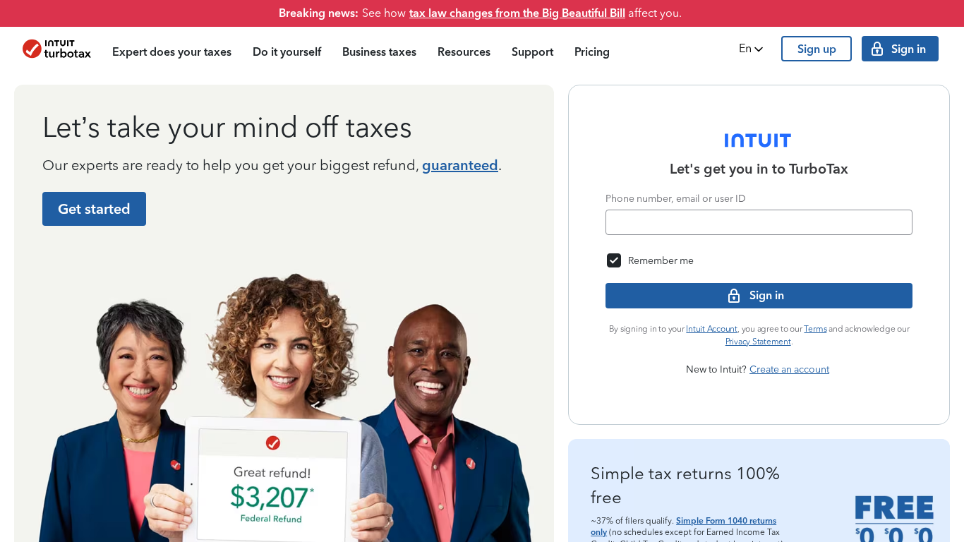 Programa de Afiliados Intuit TurboTax