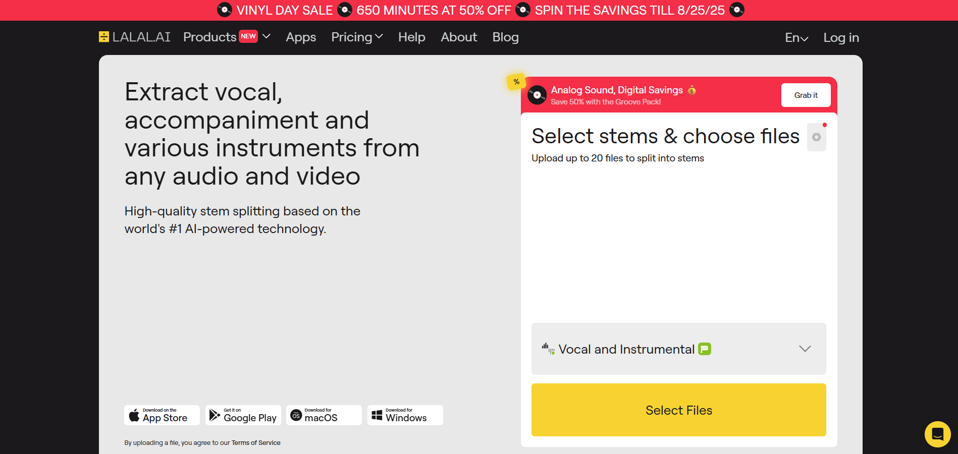 Programa de Afiliados LALAL.AI