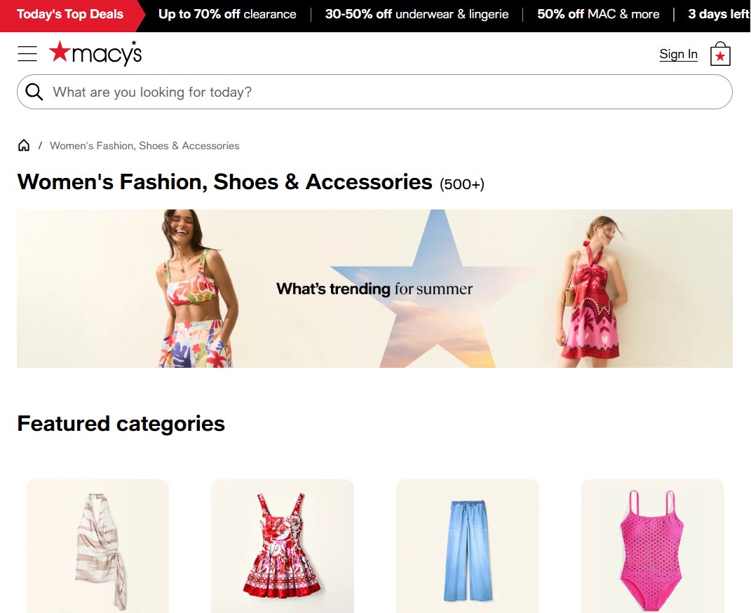 Programa de Afiliados da Macy's