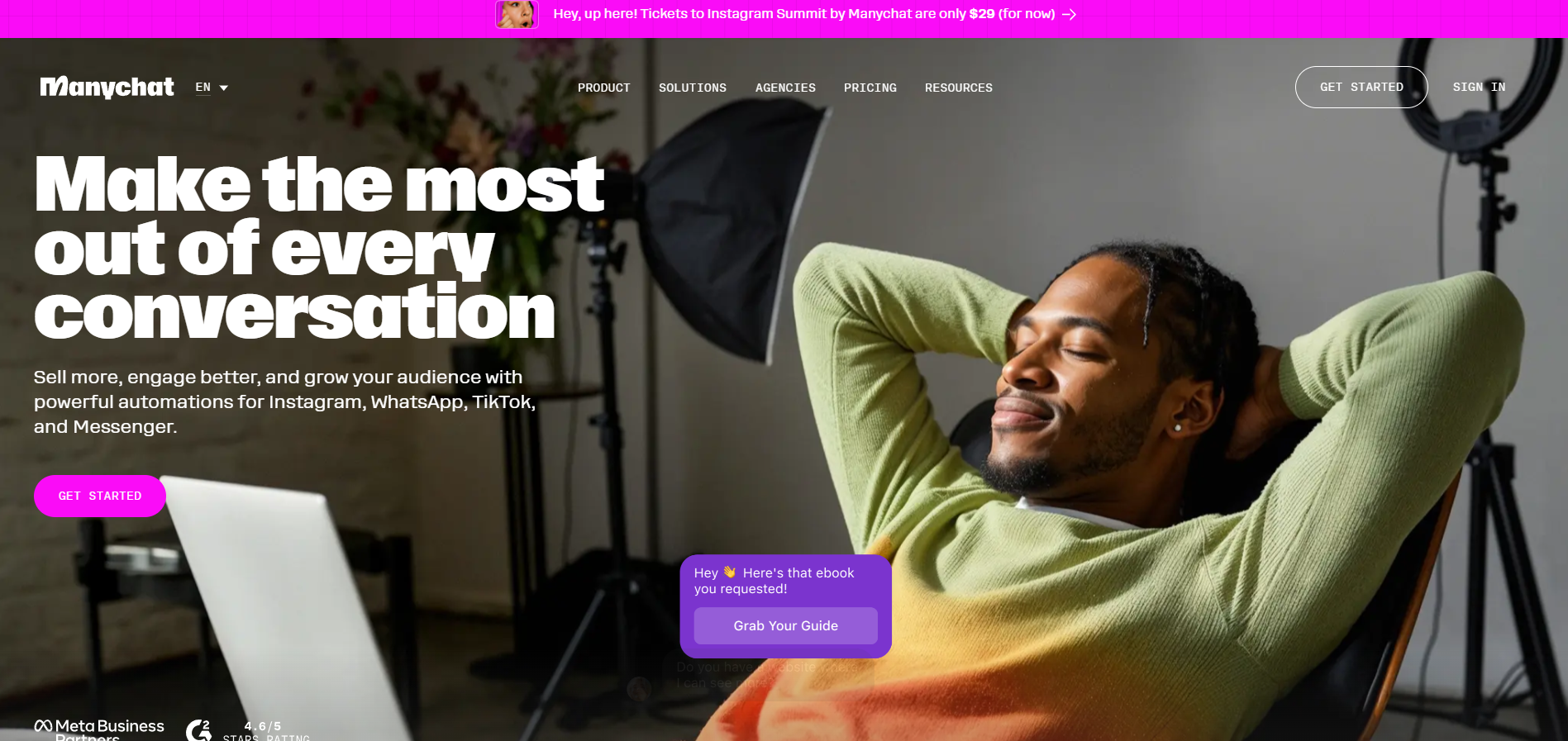 Programa de Afiliados ManyChat