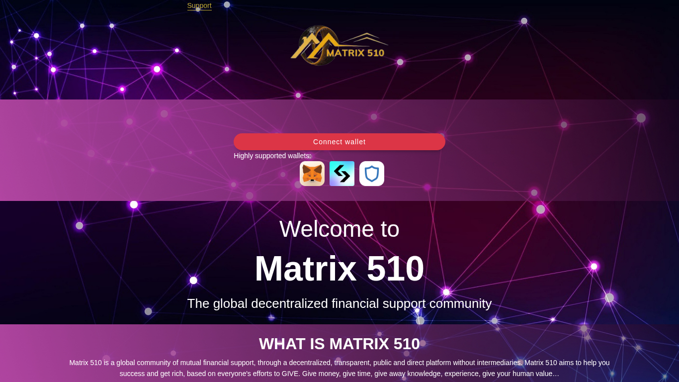 Programa de Afiliados Matrix 510