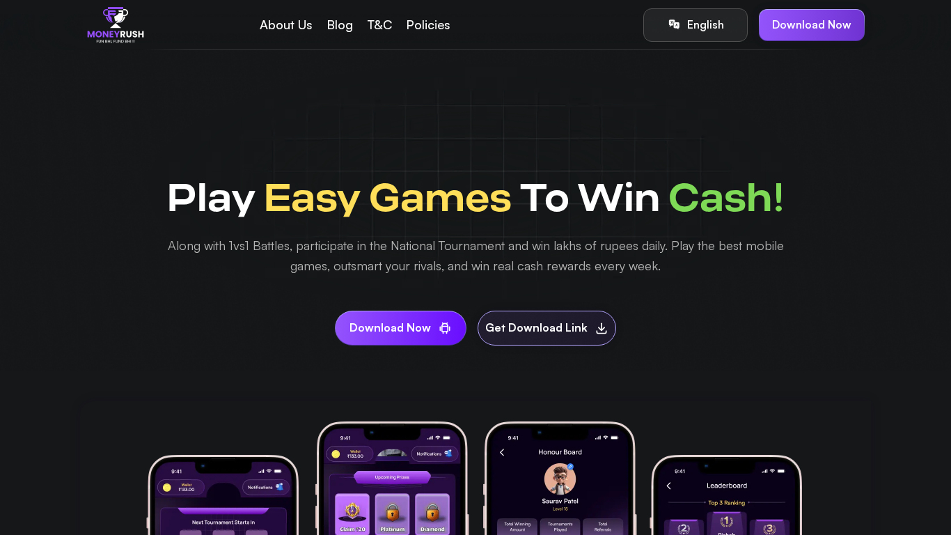 Programa de Afiliados MoneyRush