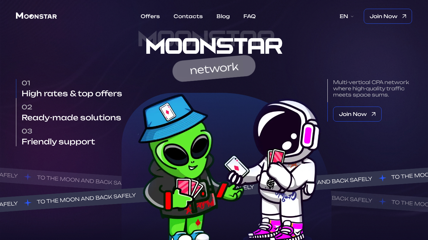 Programa de Afiliados Moonstar Network