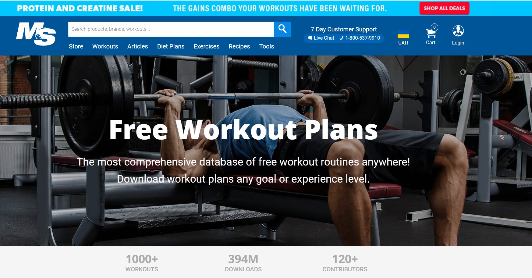 Programa de Afiliados Muscle & Strength