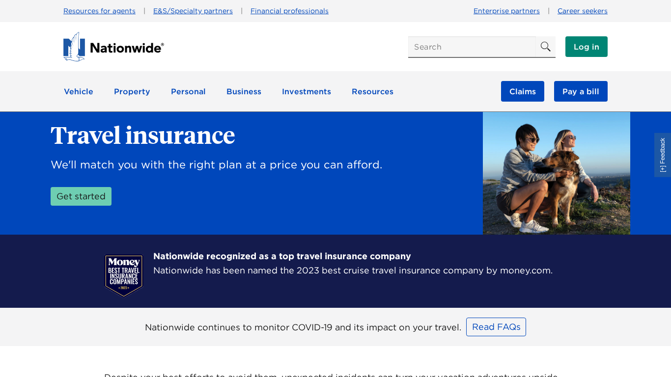 Programa de Afiliados Nationwide Travel Insurance