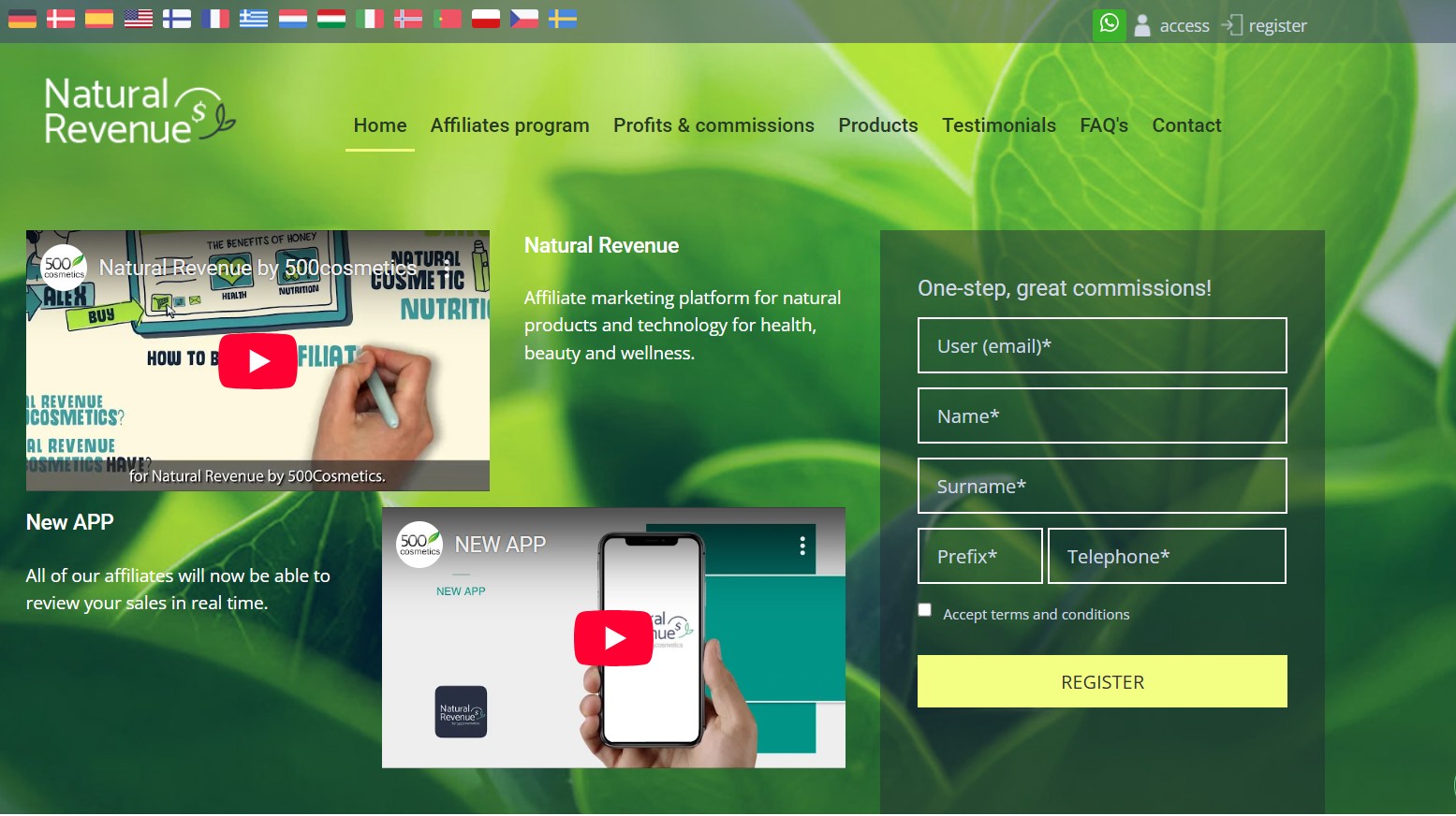 Programa de Afiliados Natural Revenue