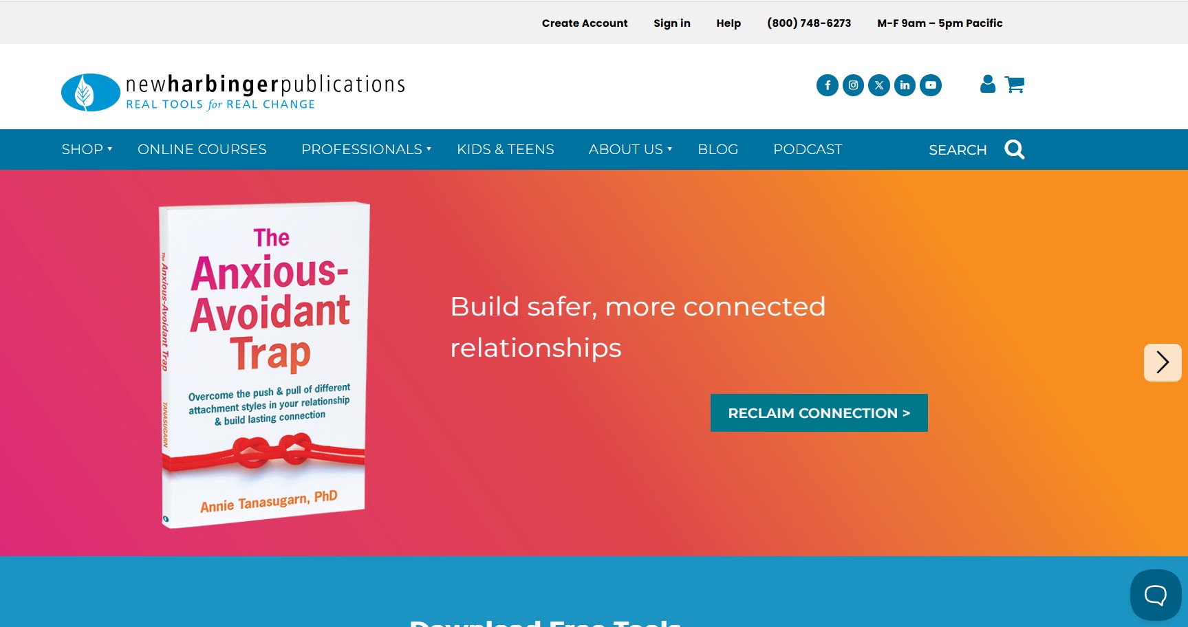 Programa de Afiliados da New Harbinger