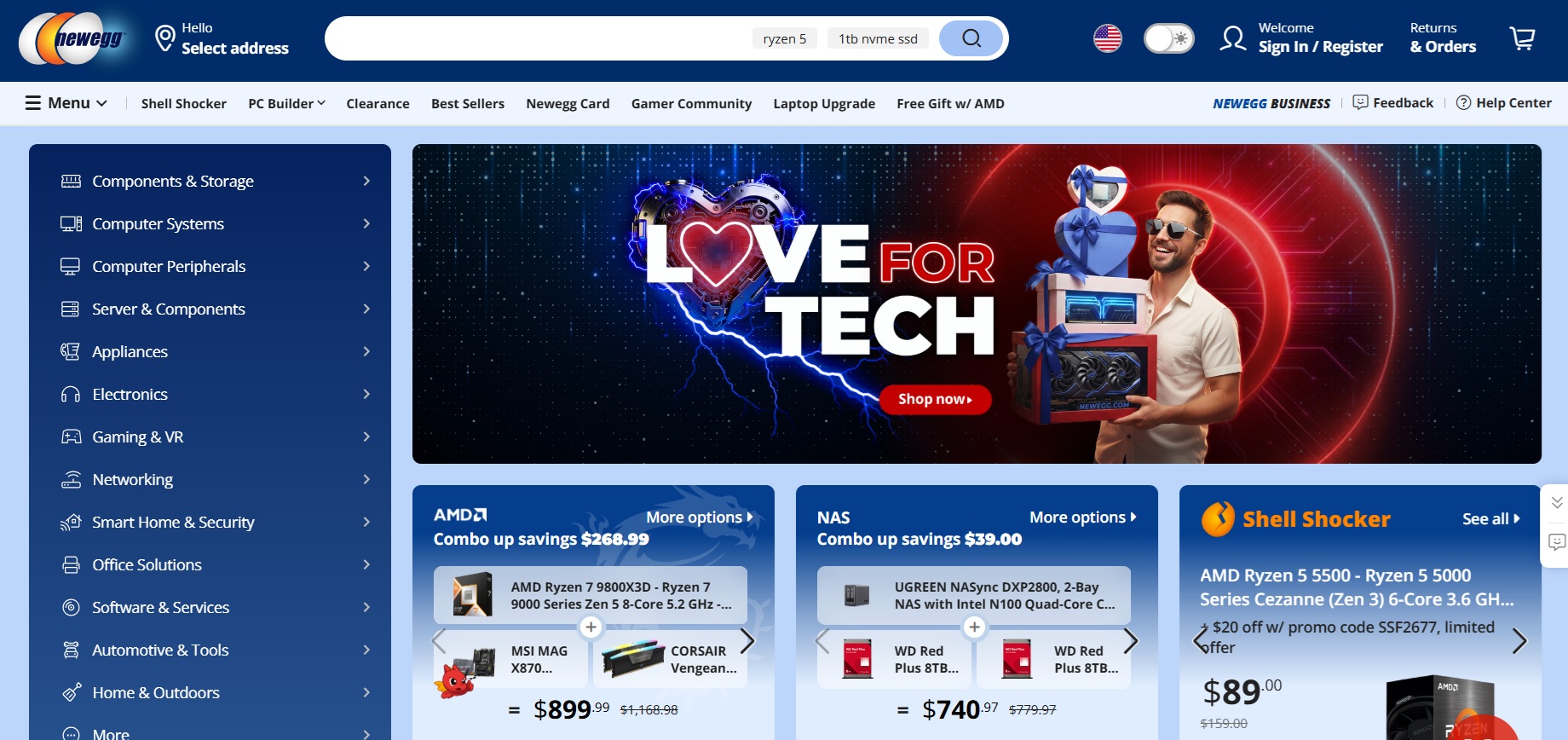 Programa de Afiliados Newegg