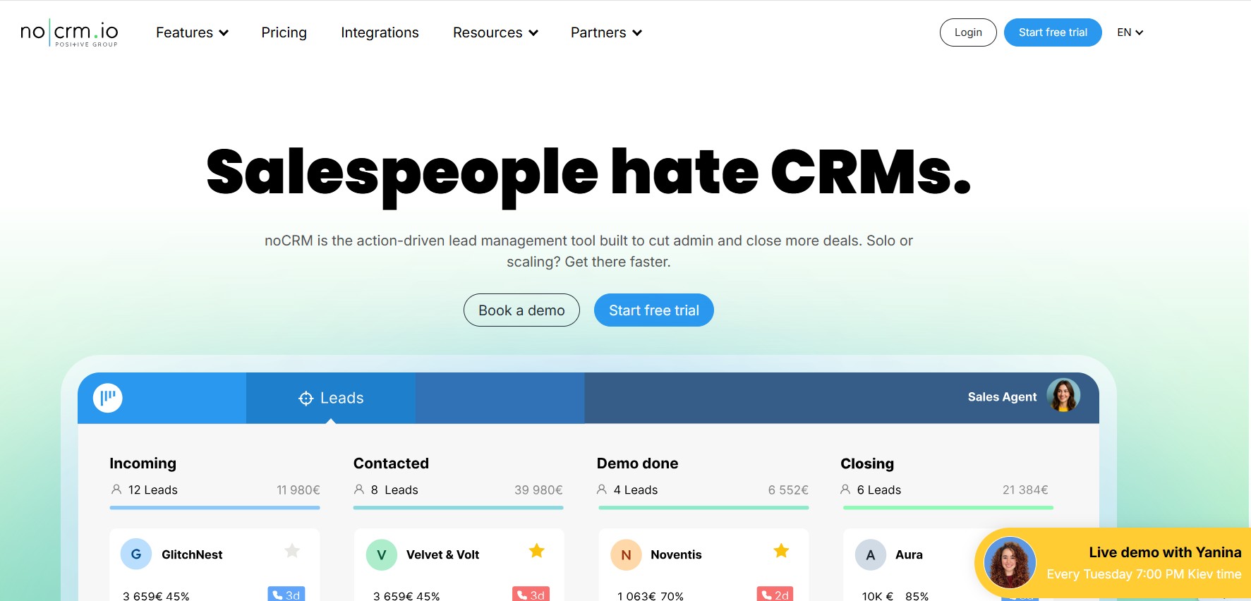 Programa de Afiliados NoCRM.io