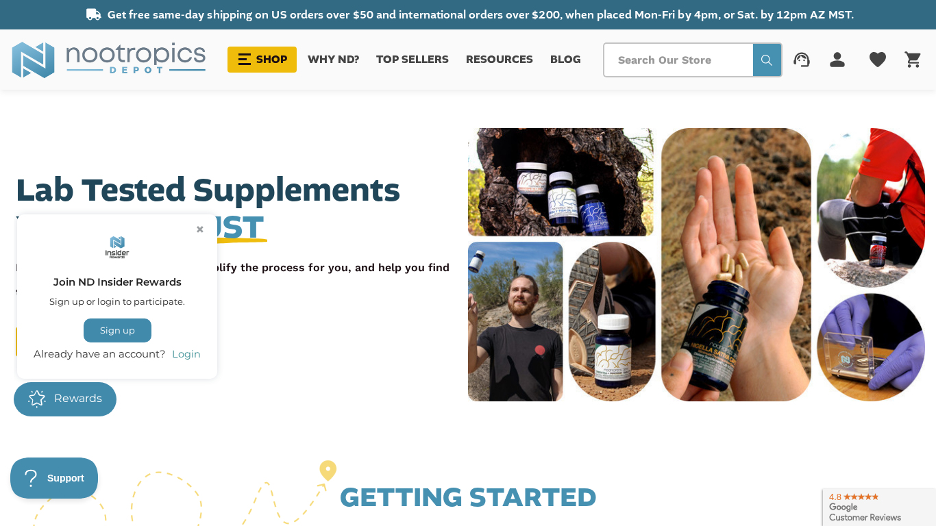 Programa de Afiliados Nootropics Depot
