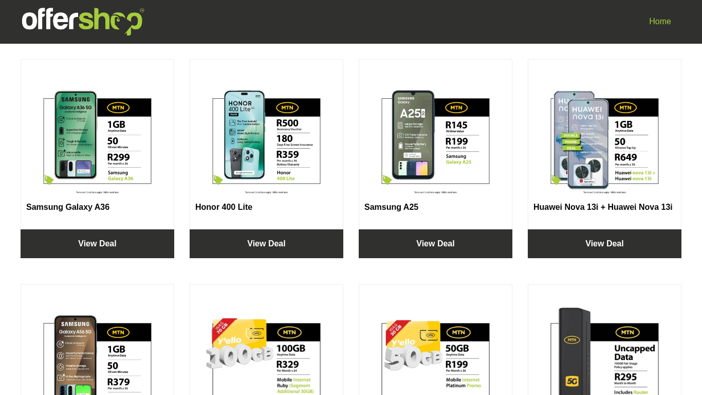 Programa de Afiliados Offershop