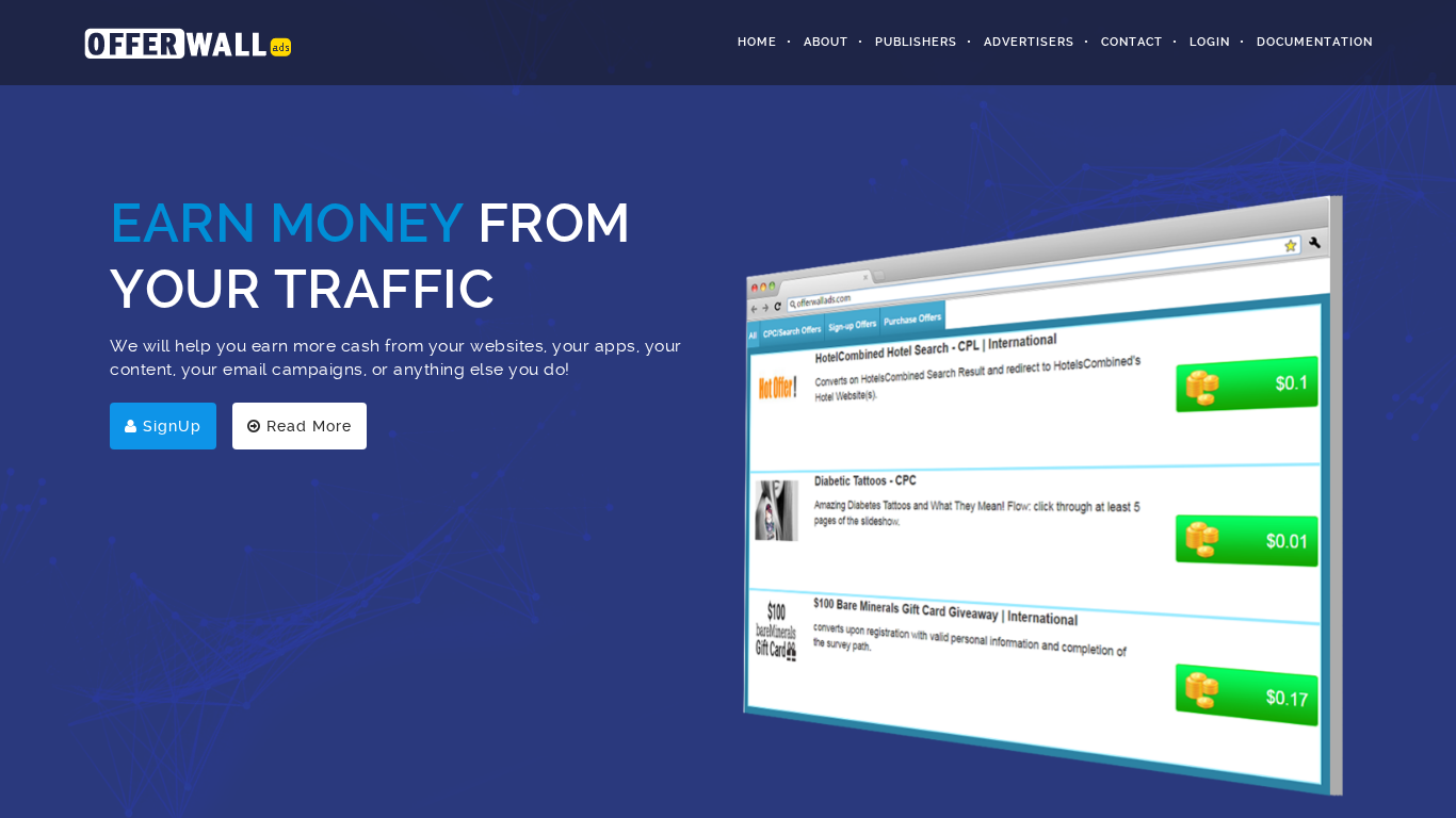 Programa de Afiliados OfferWallAds