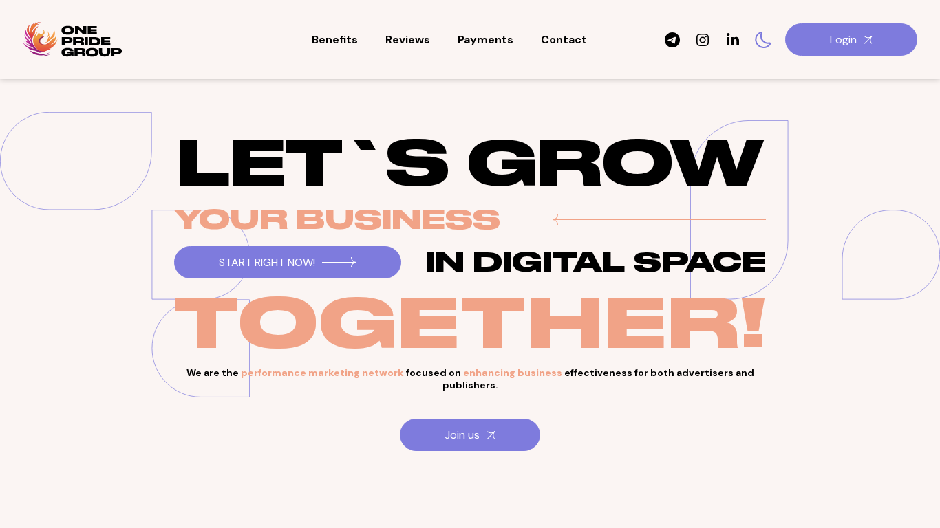 Programa de Afiliados OnePride Group