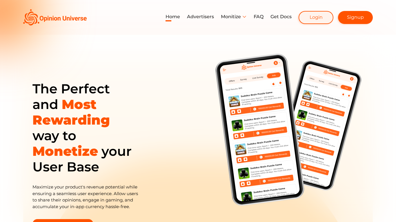 Programa de Afiliados Opinion Universe