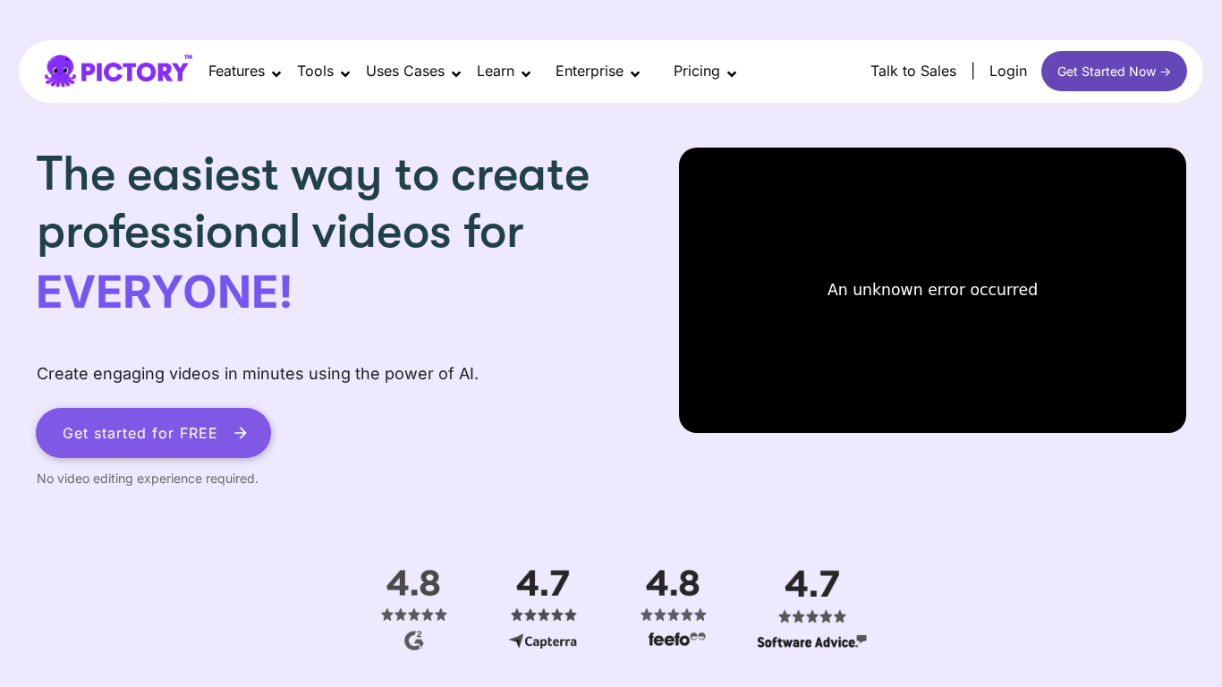 Programa de Afiliados Pictory
