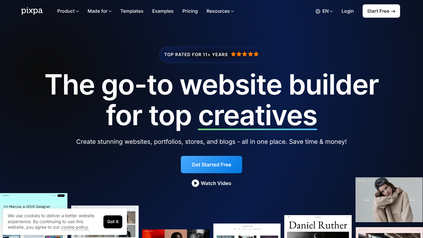 Programa de Parceria de Afiliados Pixpa