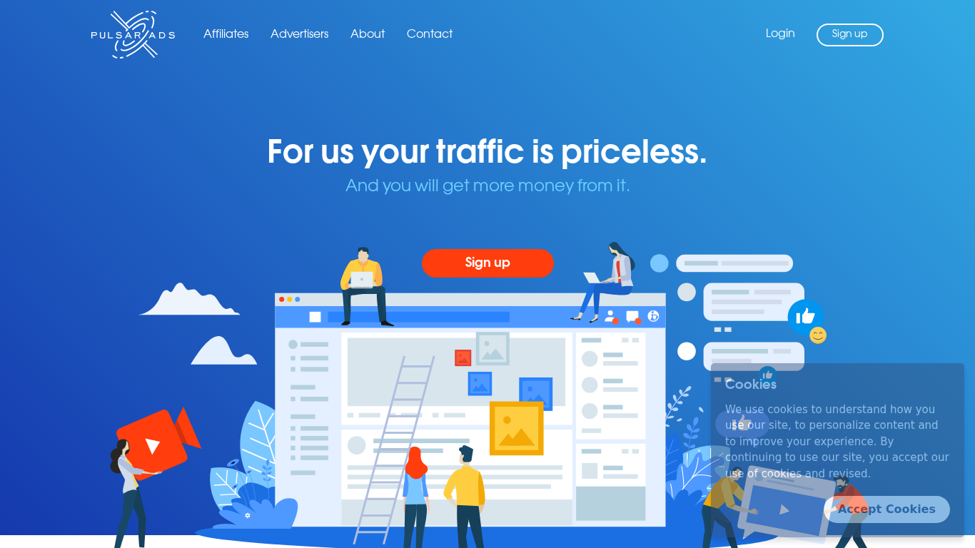 Programa de Afiliados Pulsar Ads