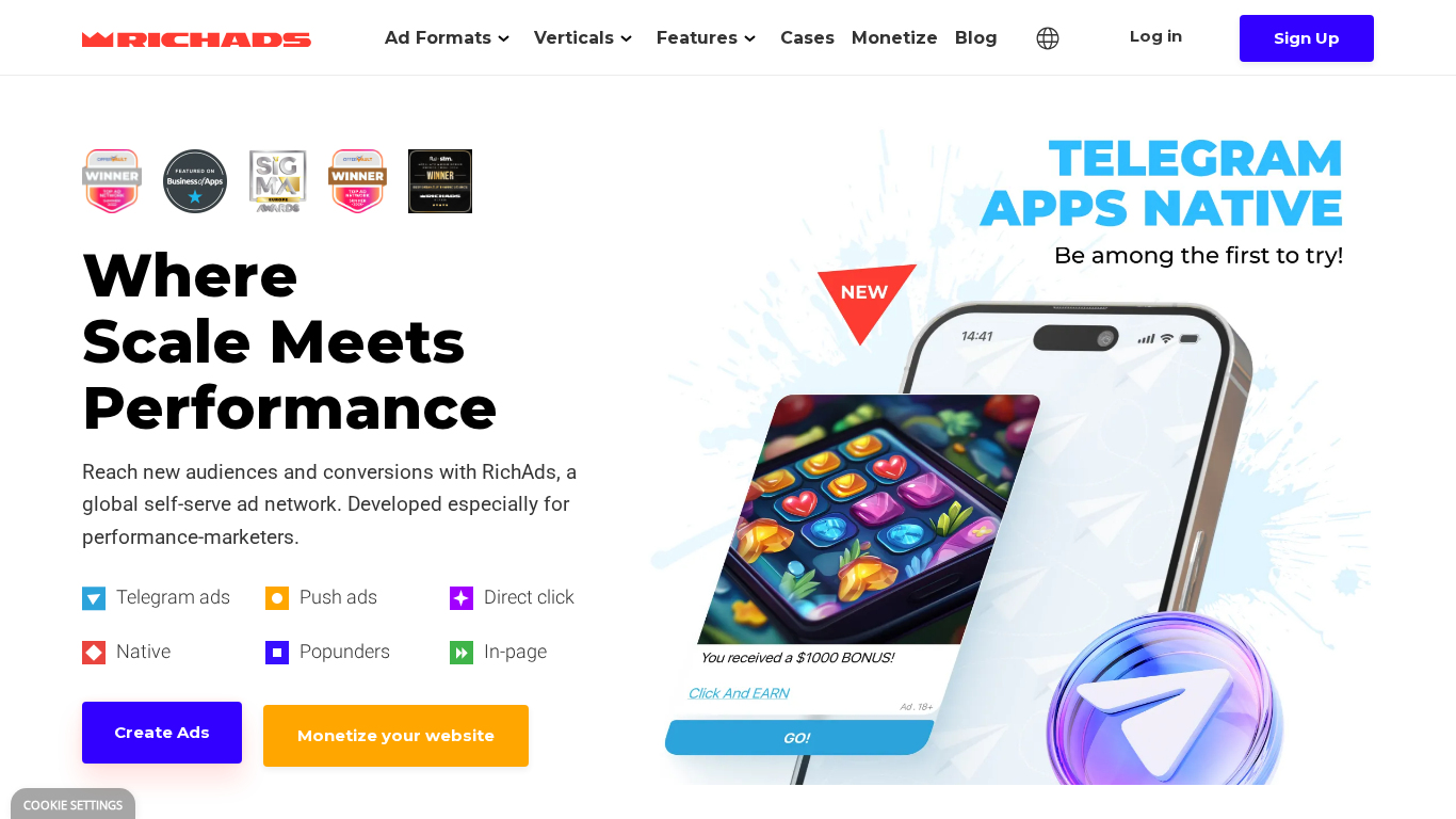 Programa de Afiliados RichAds