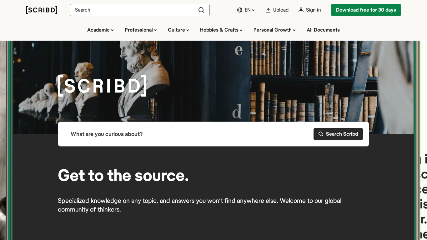 Programa de Afiliados Scribd