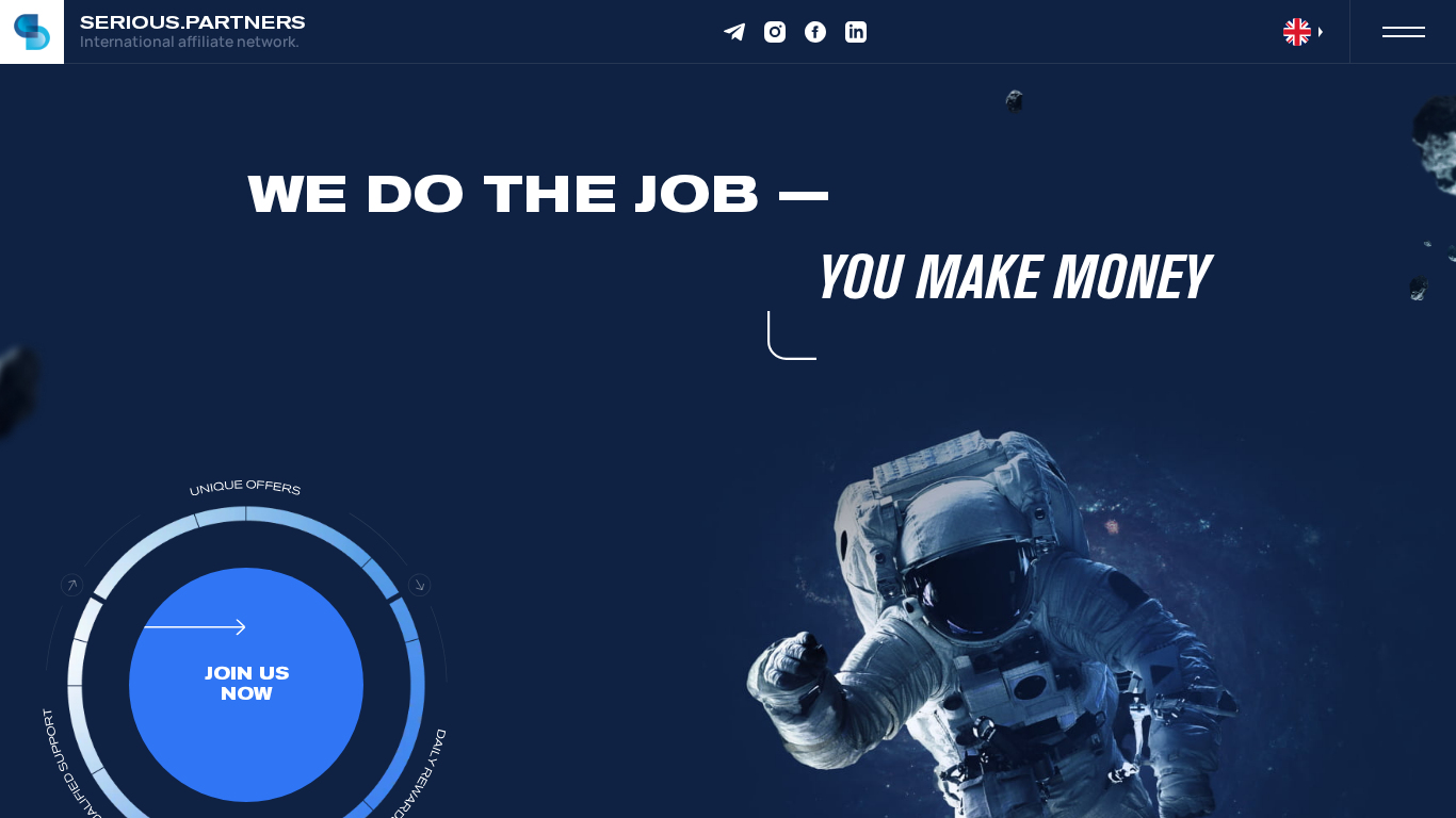 Programa de Afiliados Serious.Partners