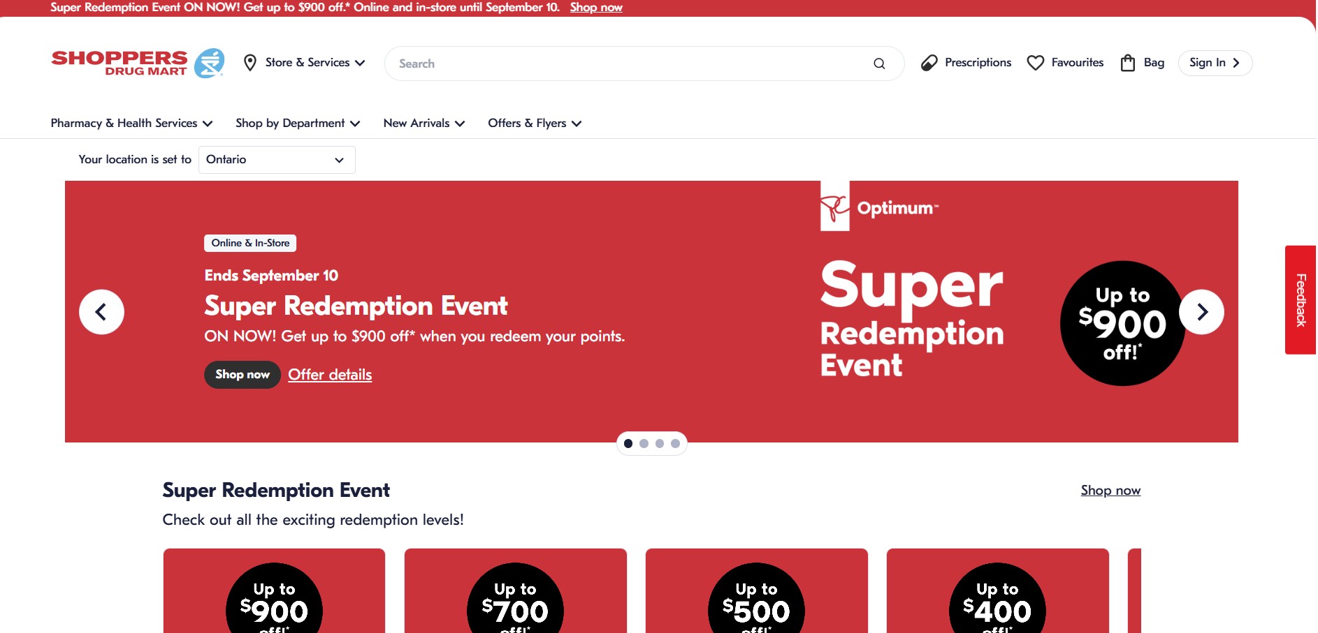 Programa de Afiliados Shoppers Drug Mart