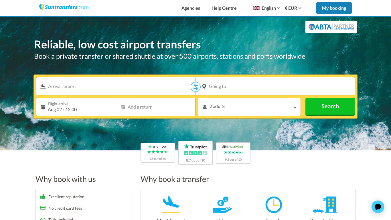 Programa de Afiliados Suntransfers.com