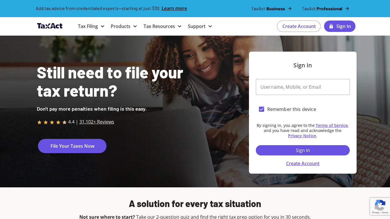 Programa de Afiliados TaxAct