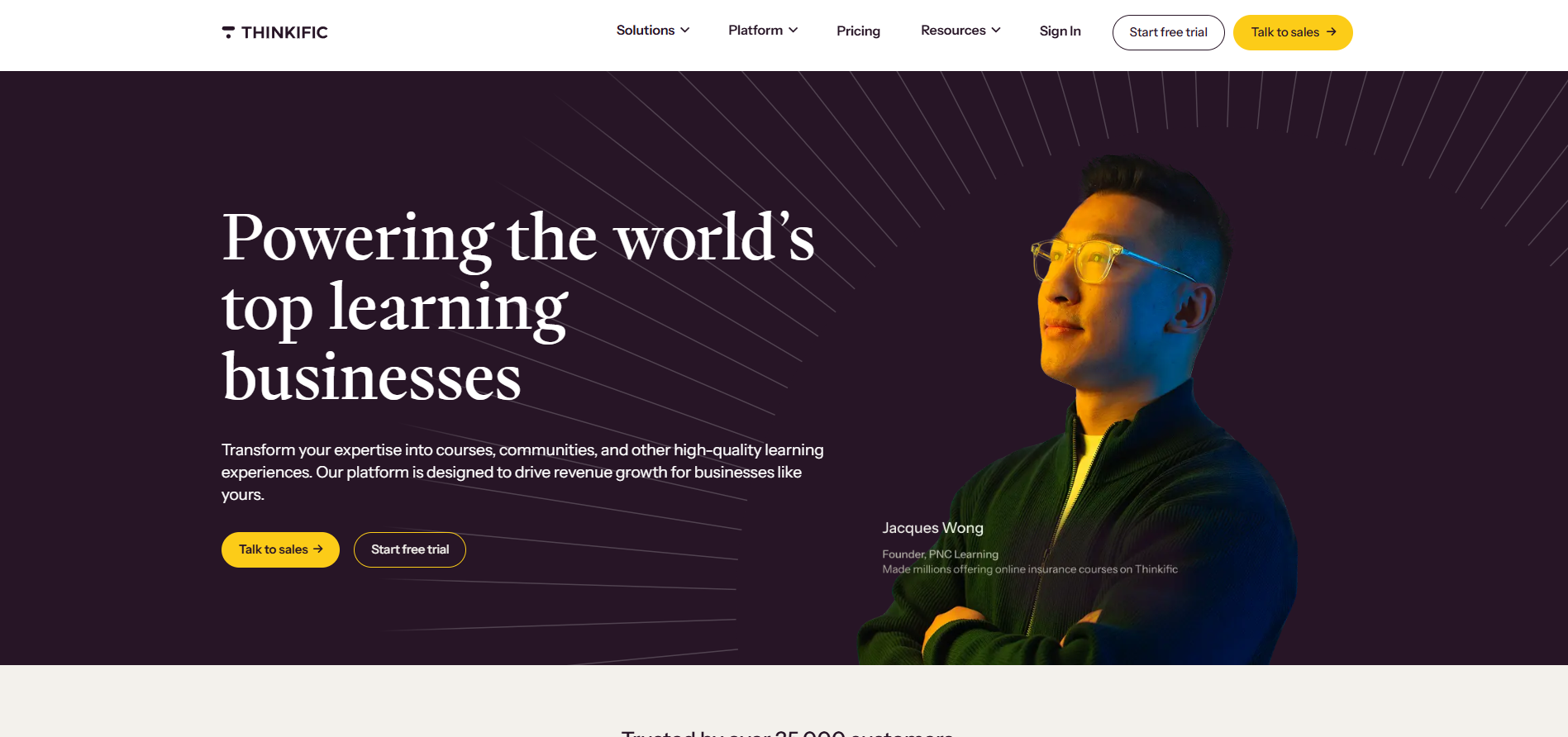 Programa de Afiliados Thinkific