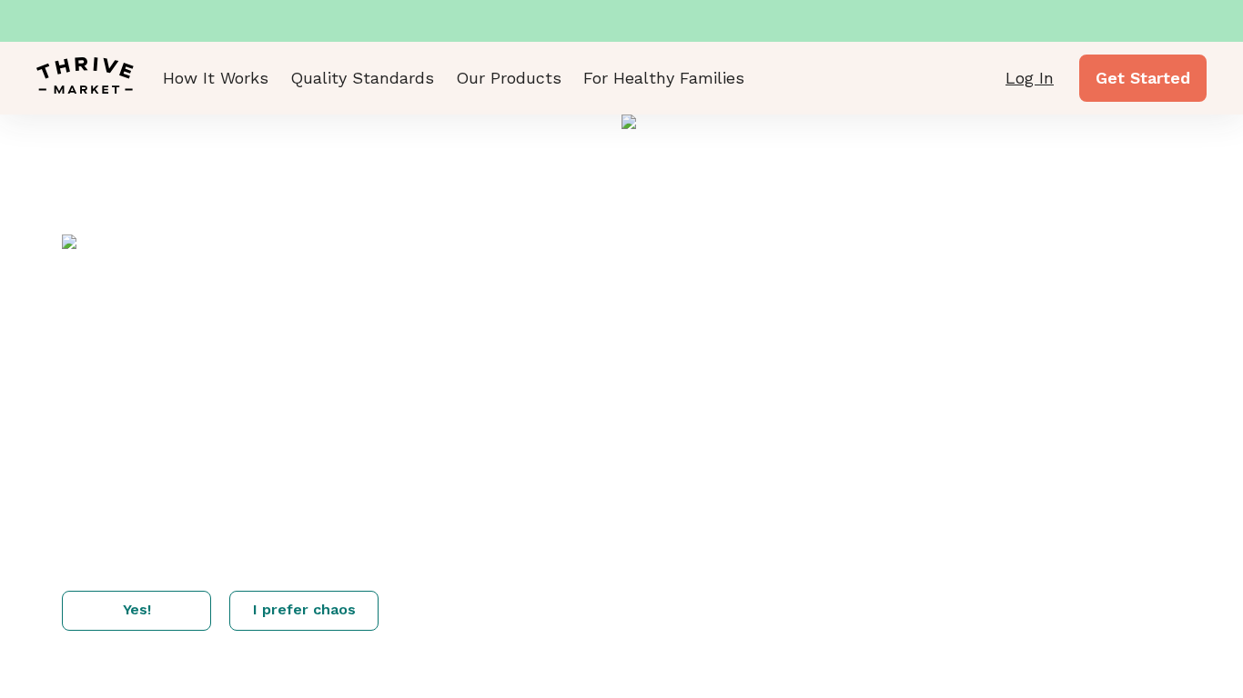 Programa de Afiliados Thrive Market