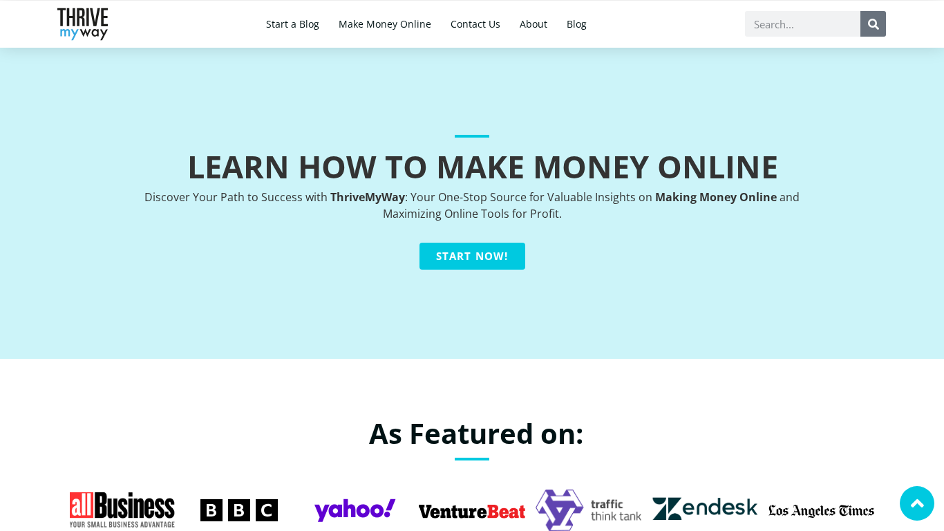 Programa de Afiliados ThriveMyWay