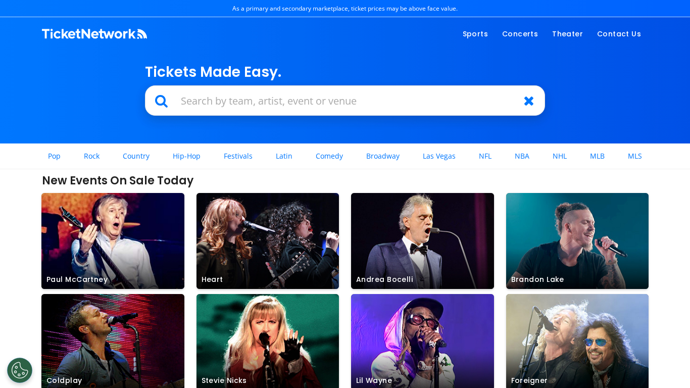 Programa de Afiliados TicketNetwork