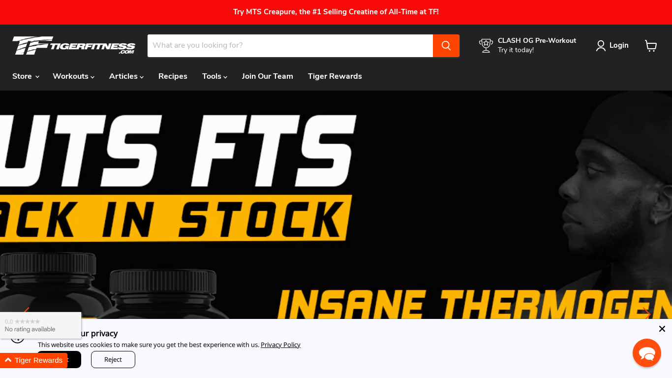 Programa de Afiliados Tiger Fitness