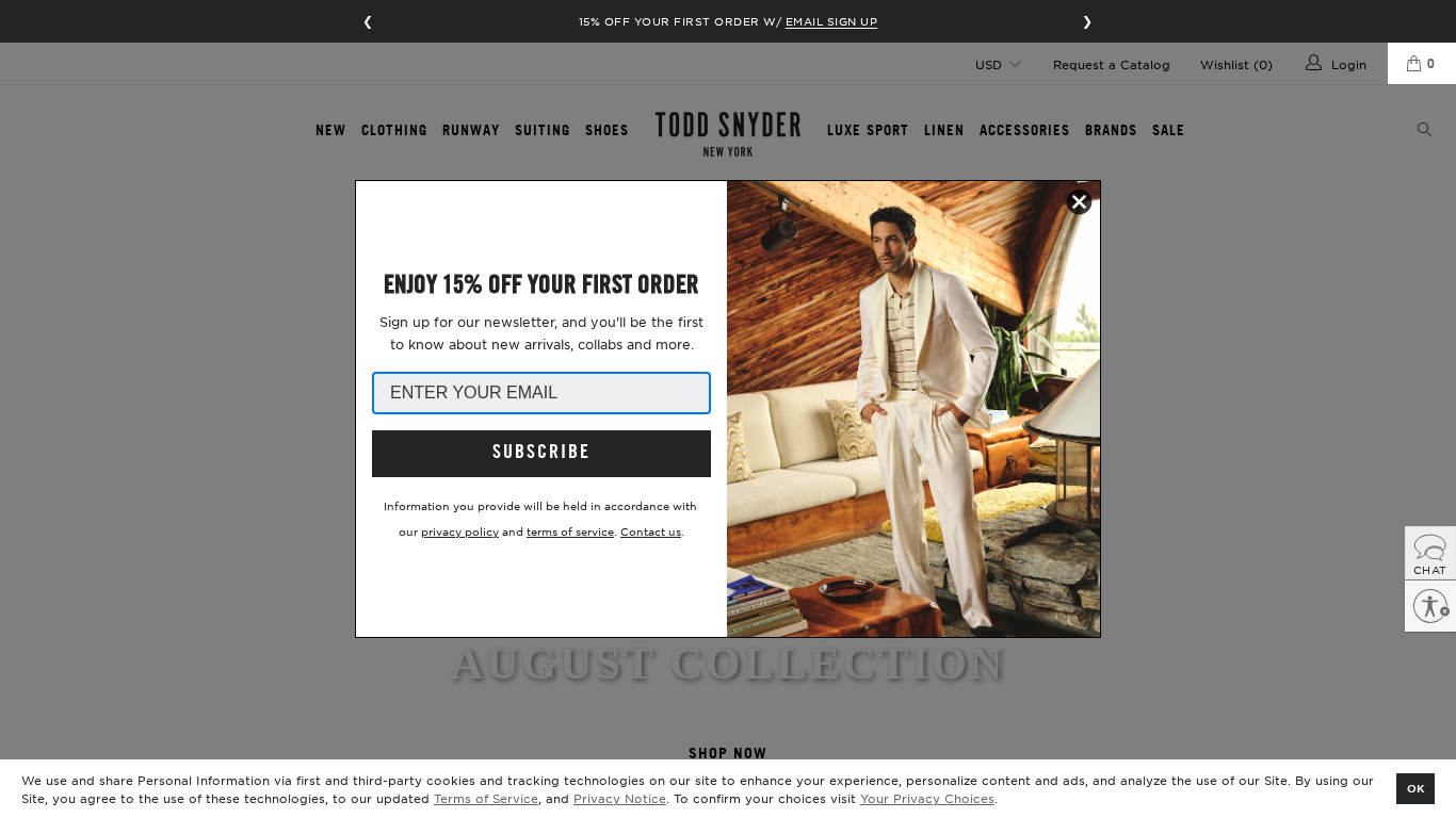 Programa de Afiliados Todd Snyder