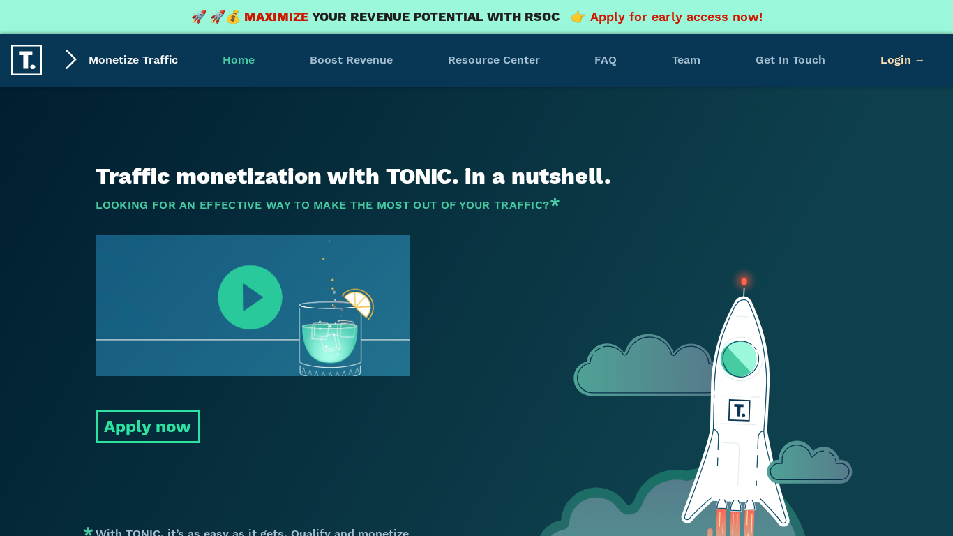 Programa de Afiliados Tonic Ads