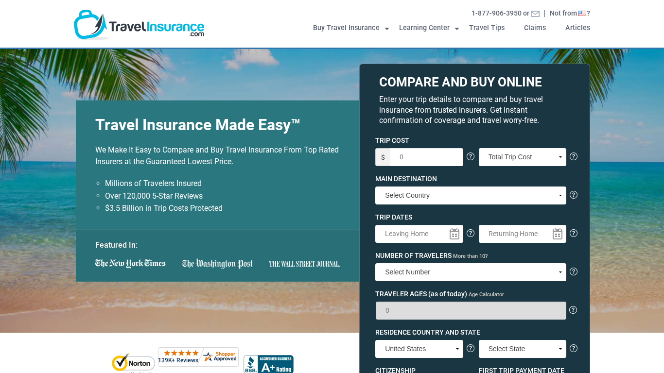 Programa de Afiliados Travelinsurance.com