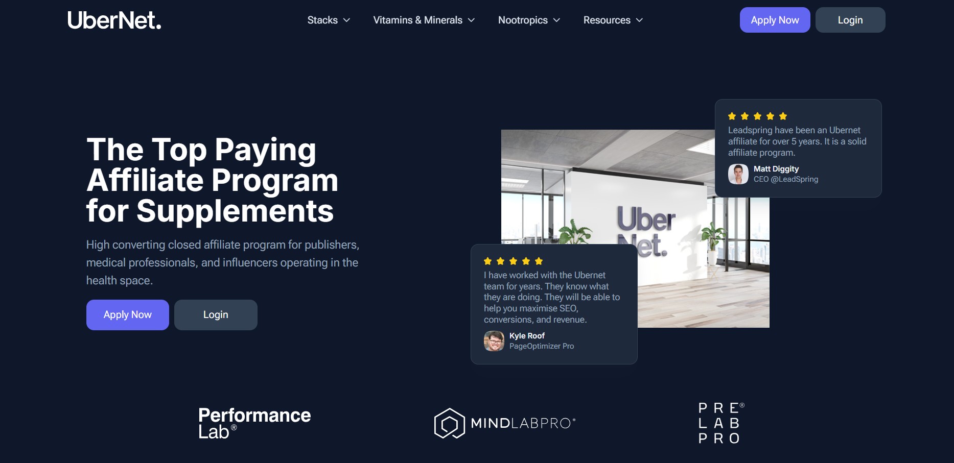 Programa de Afiliados Performance Lab