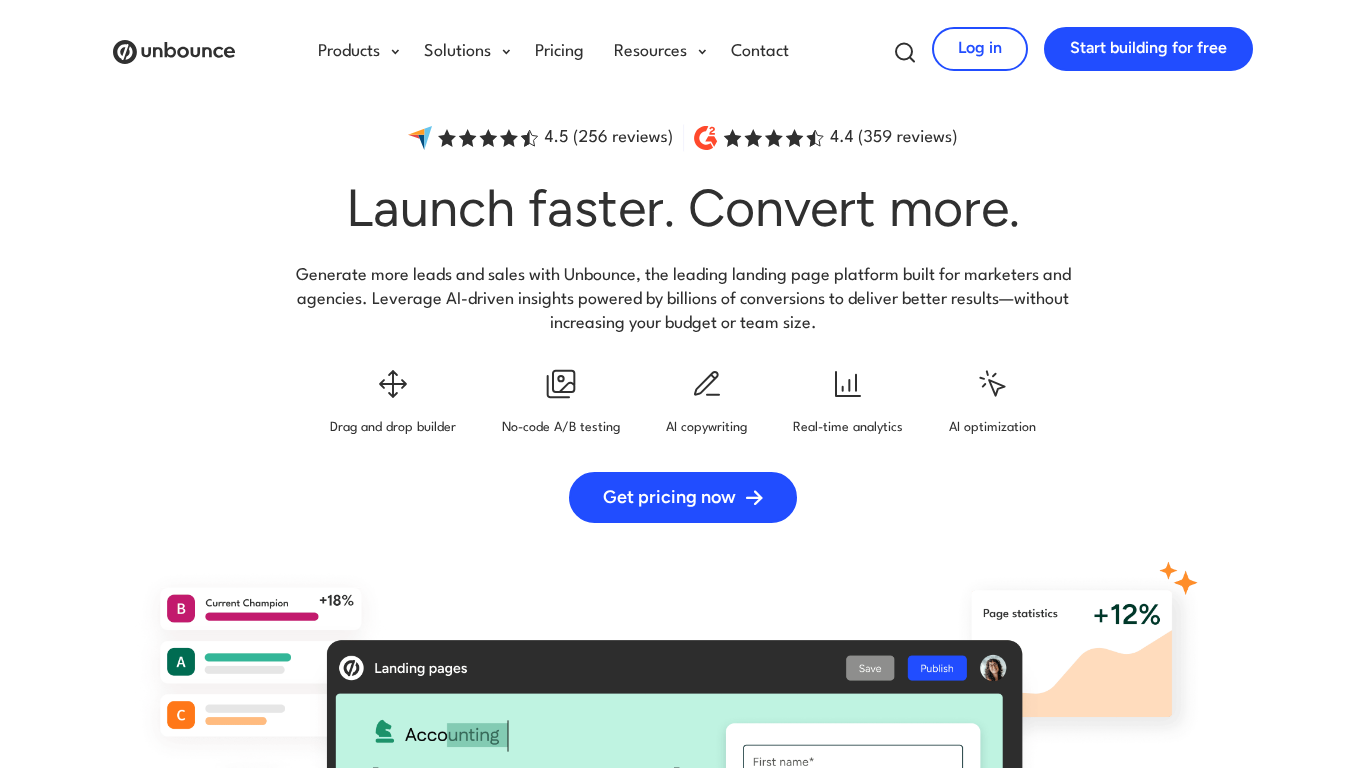 Programa de Afiliados Unbounce