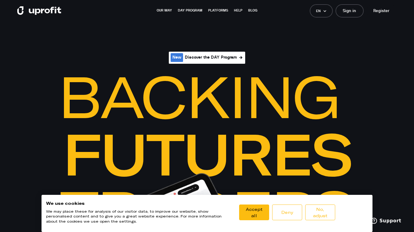 Programa de Afiliados Uprofit Trader