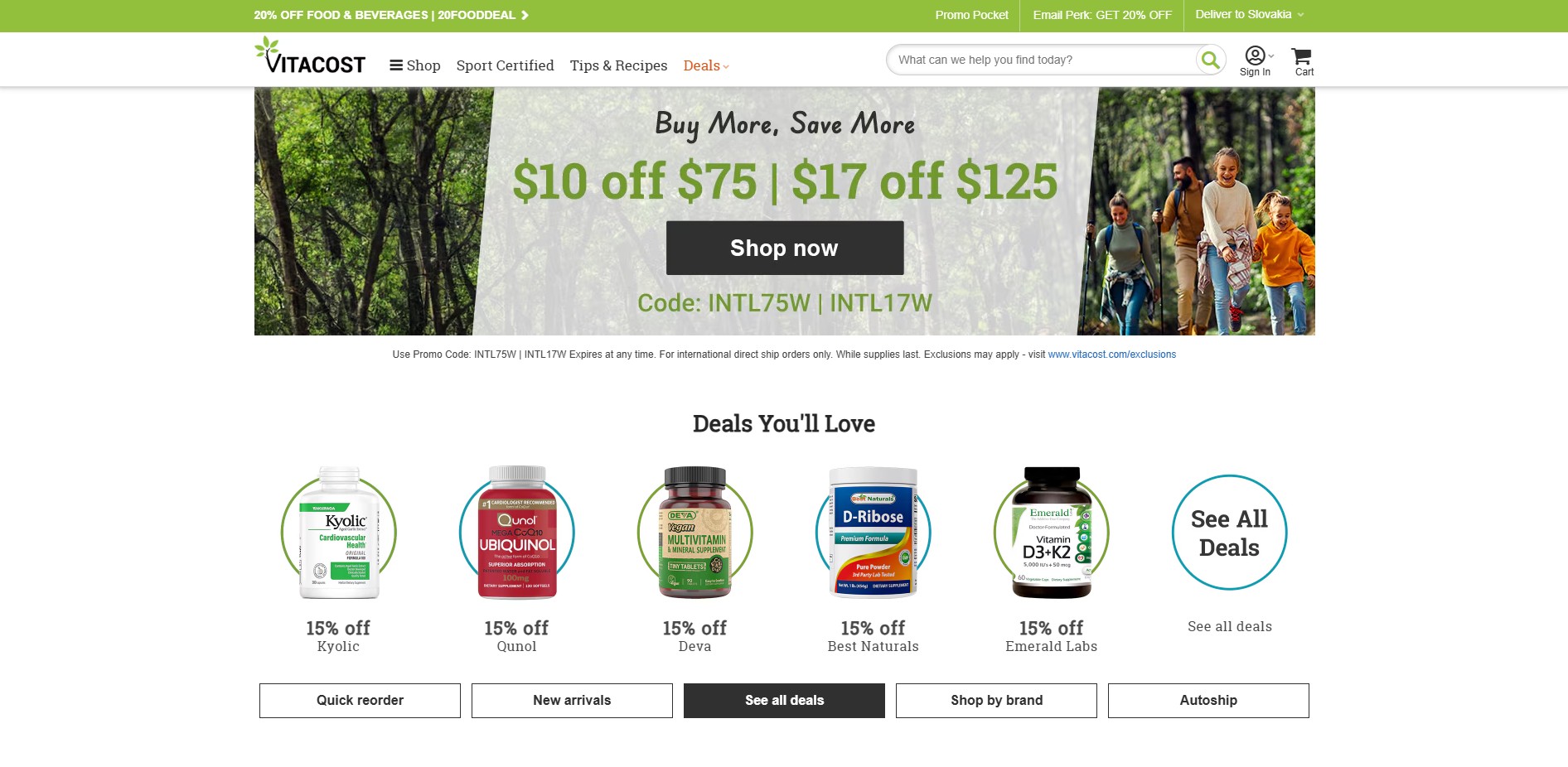 Programa de Afiliados Vitacost