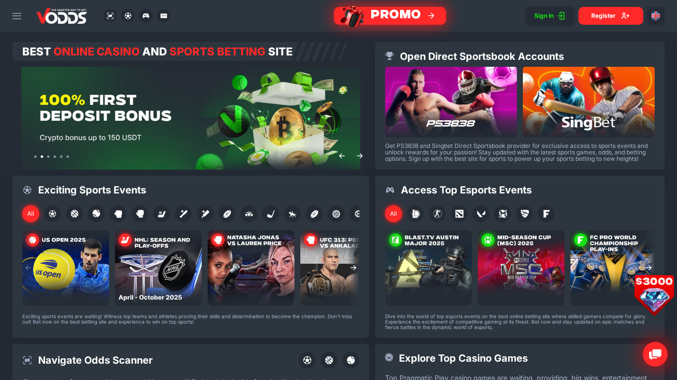 Programa de Afiliados VOdds