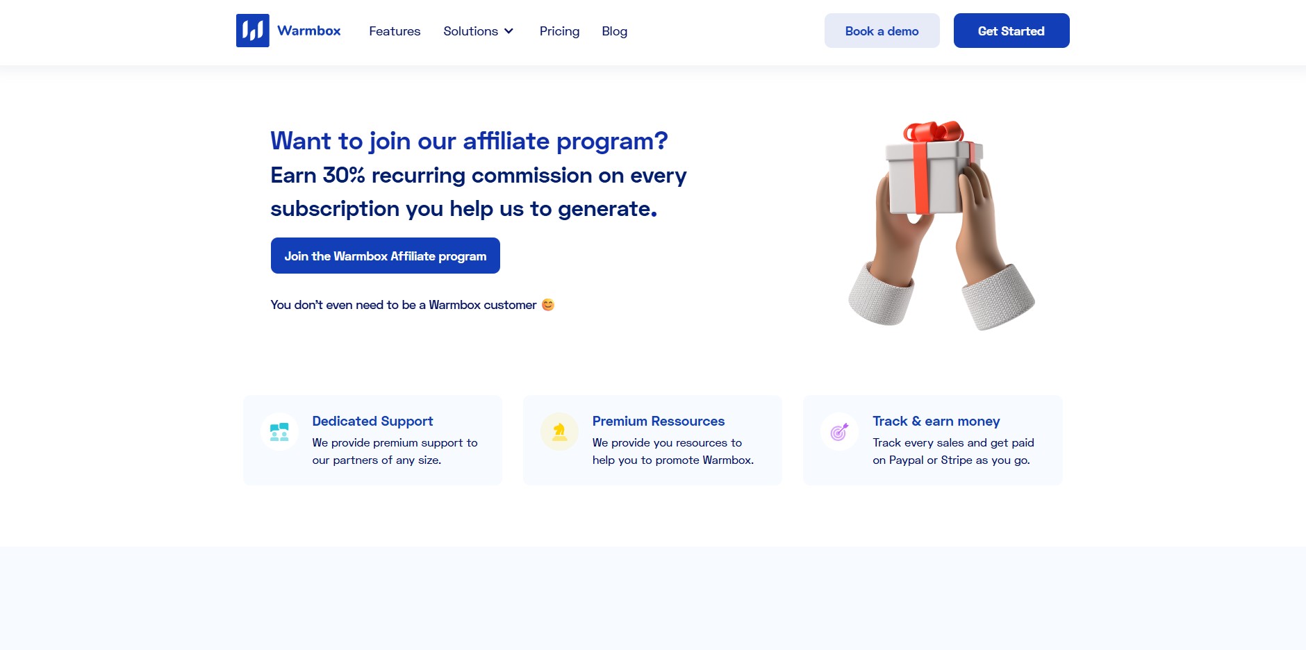 Programa de Afiliados Warmbox.ai
