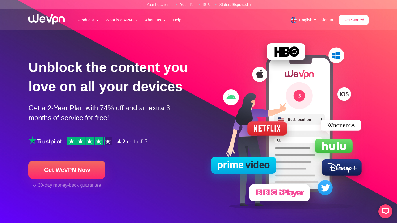Programa de Afiliados WeVPN